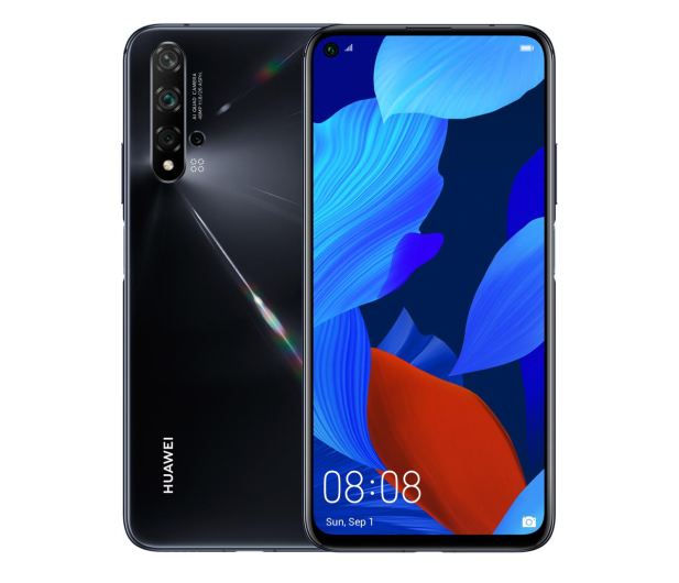 HUAWEI NOVA 5T 6/128GB Czarny - 518286 - zdjęcie